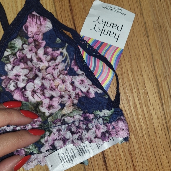 NWT HANKY PANKY FLORENTINA TRINA BRALETTE SIZE SMALL - Picture 4 of 4